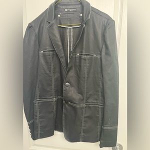 Rock & Republic Collection Women’s Black Heavyweight Long Sleeved Jacket Sz 32